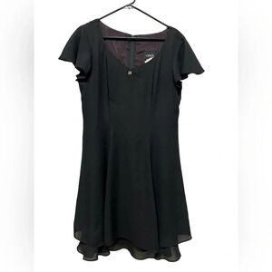 Vintage Onyx black mini sleek dress